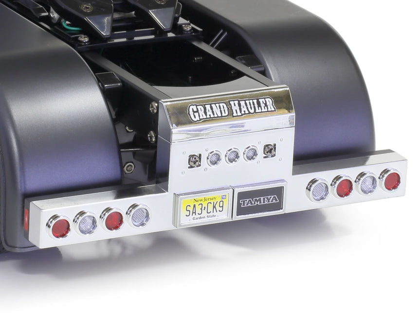 Tamiya RC Grand Hauler Black Edition; Matte Black